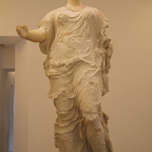 Statua di divinità femminile, V sec. a.C., Museo Archeologico Regionale di Aidone